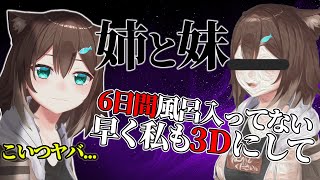 声も笑い方もヤバさも似てる妹と、視聴者の質問に答えていく文野環【にじさんじ】