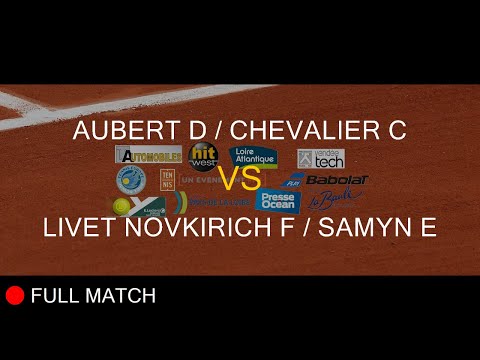 AUBERT D (FRA) / CHEVALIER C (FRA) VS LIVET NOVKIRICH F (FRA) / SAMYN E (FRA) - La Balle Mimosa 2022