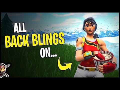 Every Back Bling on Scarlet Defender - Fortnite Cosmetics