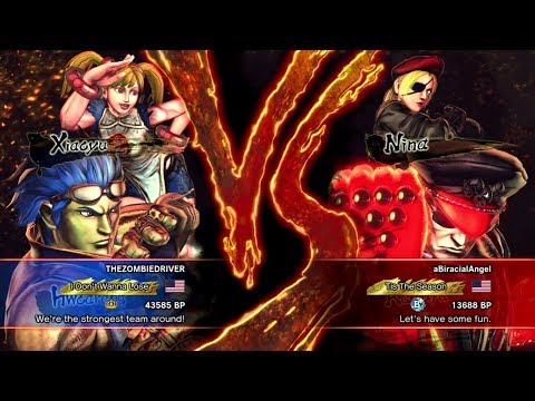 "Best Bout Replays" SFxT - THEZOMBIEDRIVER vs aBiracialAngel  (1080p HD)