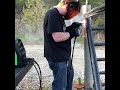 Harbor Freight generator running a HarborFreight welder in 120V mode. #shorts