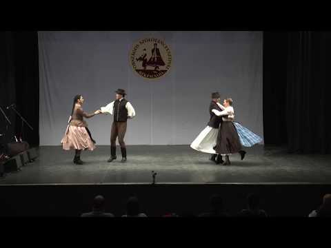 Sánta-Bíró Anna - (Sánta Gergő) és Sípos Eszter - Demarcsek Dániel: Mezőföldi ugrós és friss csárdás