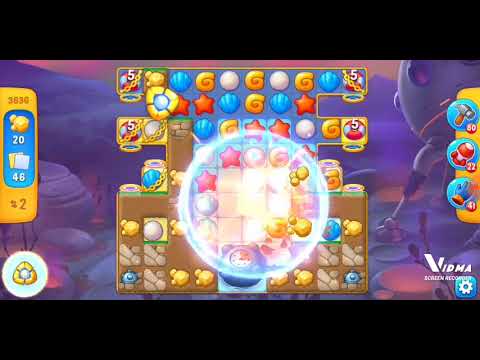 Fishdom. 3636 level no boosters and diamonds