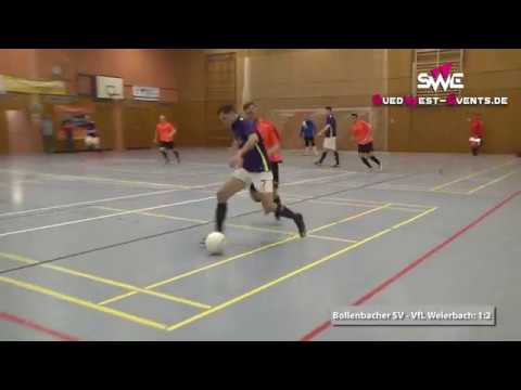 Hallenfußball 2018 Idar-Oberstein Bollenbacher SV gegen VfL Weierbach