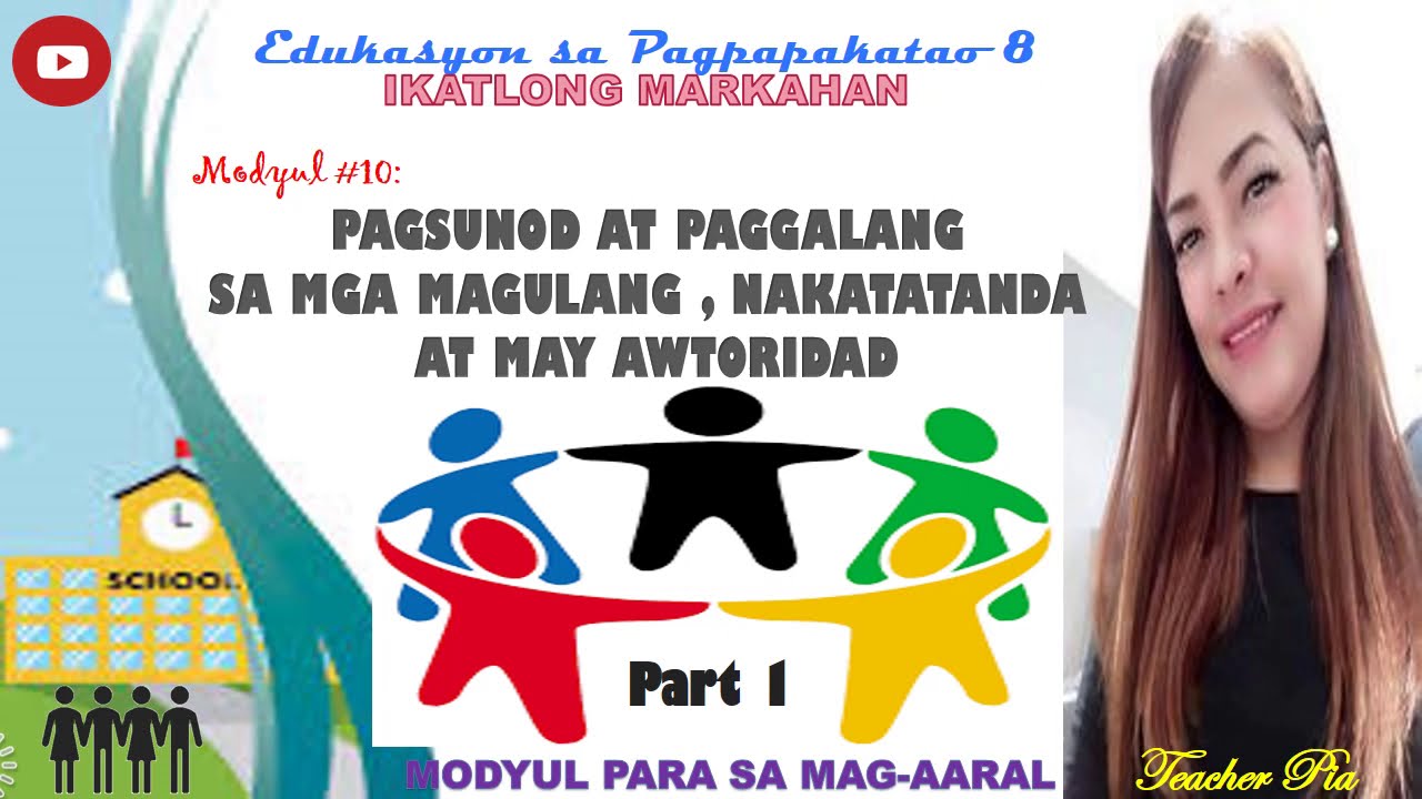 Putar video ESP 8 MODYUL 10: PAGSUNOD AT PAGGALANG SA MGA MAGULANG, NAKATATANDA AT MAY AWTORIDAD PART I sekarang ESP 8 MODYUL 10: PAGSUNOD AT PAGGALANG SA MGA MAGULANG, NAKATATANDA AT MAY AWTORIDAD PART I