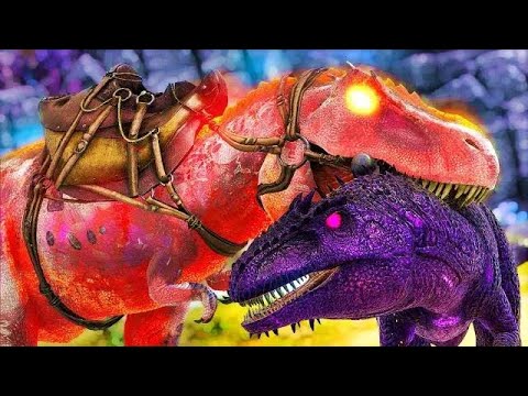 INVADINDO BASE INIMIGA E R0UBAND0 DINOSSAUROS! SUPER MODS ARK SURVIVAL EVOLVED