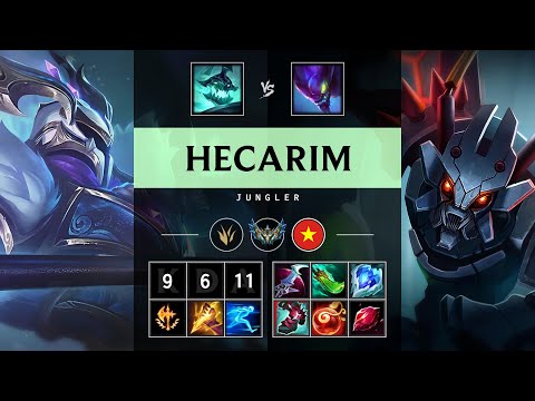 Hecarim Jungle vs Kha'Zix - VN Challenger Patch 25.12