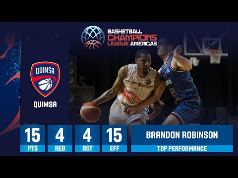 TOP PERFORMANCE | Brandon Robinson (15 points) Highlights vs. Bigua