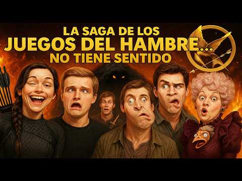 Los SIN SENTIDOS de la SAGA de los JUEGOS DEL HAMBRE (Pentalogía completa resumida)