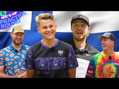 The Finns join Jerm & Uli in Arkansas! | Jonesboro Open Practice Round F9 | Jomez