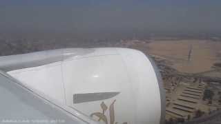 preview picture of video 'Emirates 777-31H/ER [A6-ECB] - Landing at Cairo - 11 May 2010'