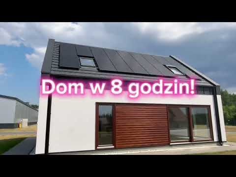 Dom w 8 godzin -zobacz jak wygląda-zapraszamy do środka! #domyprefabrykowane #sendom #