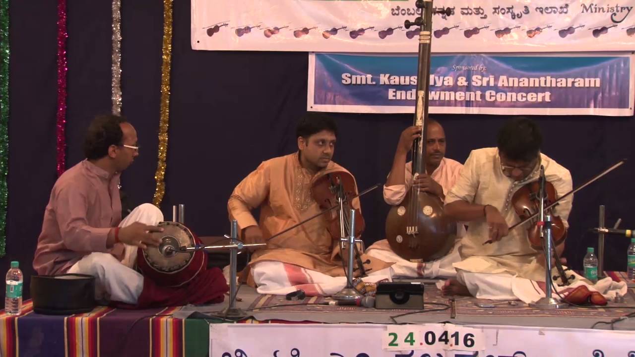 Violin Duet by Vid B U Ganesh Prasad & Vid B K Raghu at BTM CULTURAL Academy, Bangalore