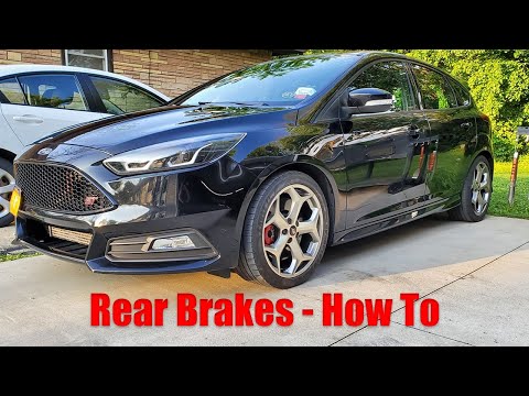 How to Change Rear Brakes on a Focus ST