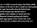 Chaos - Isev Shen (lyrics..) 