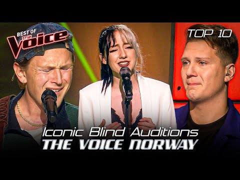 Most ICONIC Blind Auditions of The Voice Norway EVER 🤩 | Top 10