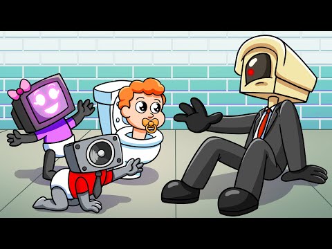 SKIBIDI TOILET, But Everyone's a BABY?! (Cartoon Animation)