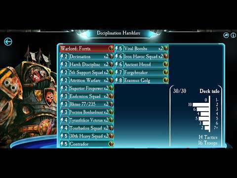 Th-MEME DECK 36: Deciplination Harshfare (Forrix) - Horus Heresy Legions