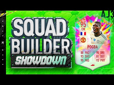 Fifa 20 Squad Builder Showdown!!! SUMMER HEAT POGBA VS W2S!!!