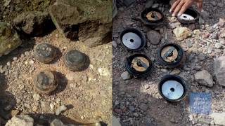 اليمن: قوات الحوثي وصالح تستخدم ألغاما أرضية 
