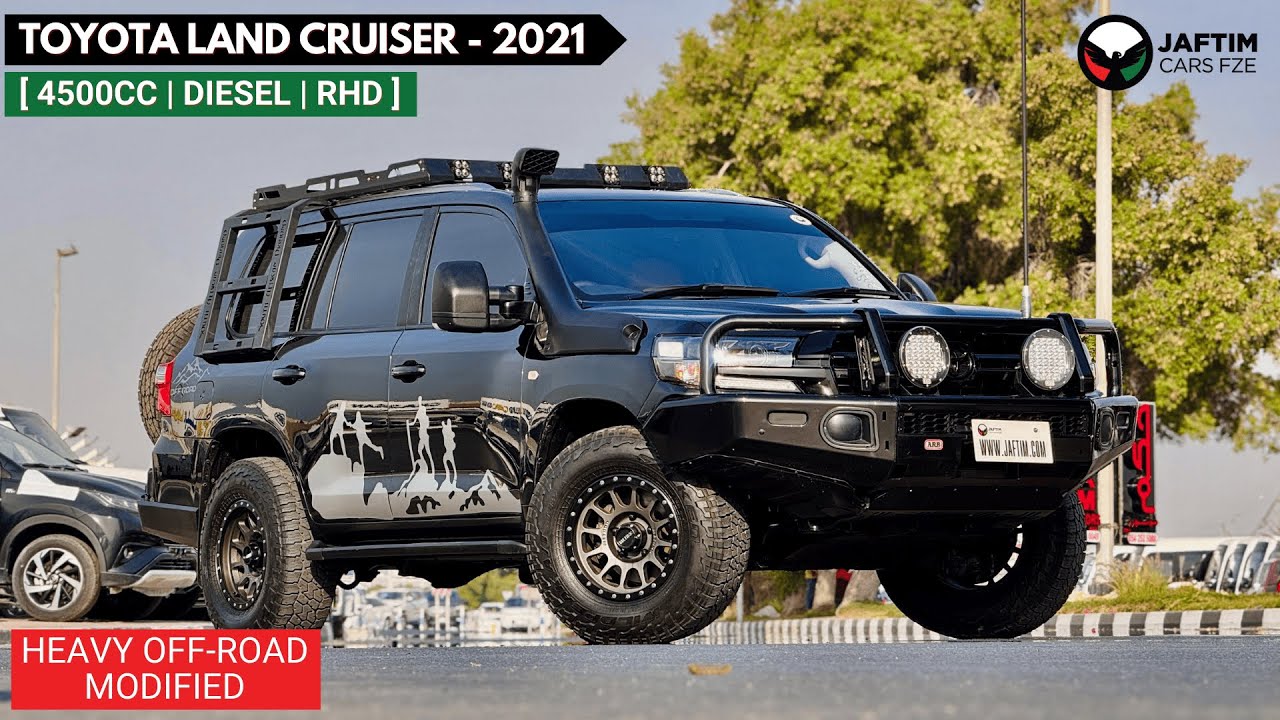 تويوتا لاند كروزر HEAVY OFF-ROAD MODIFIED | 4.5L DIESEL ENGINE | RHD video