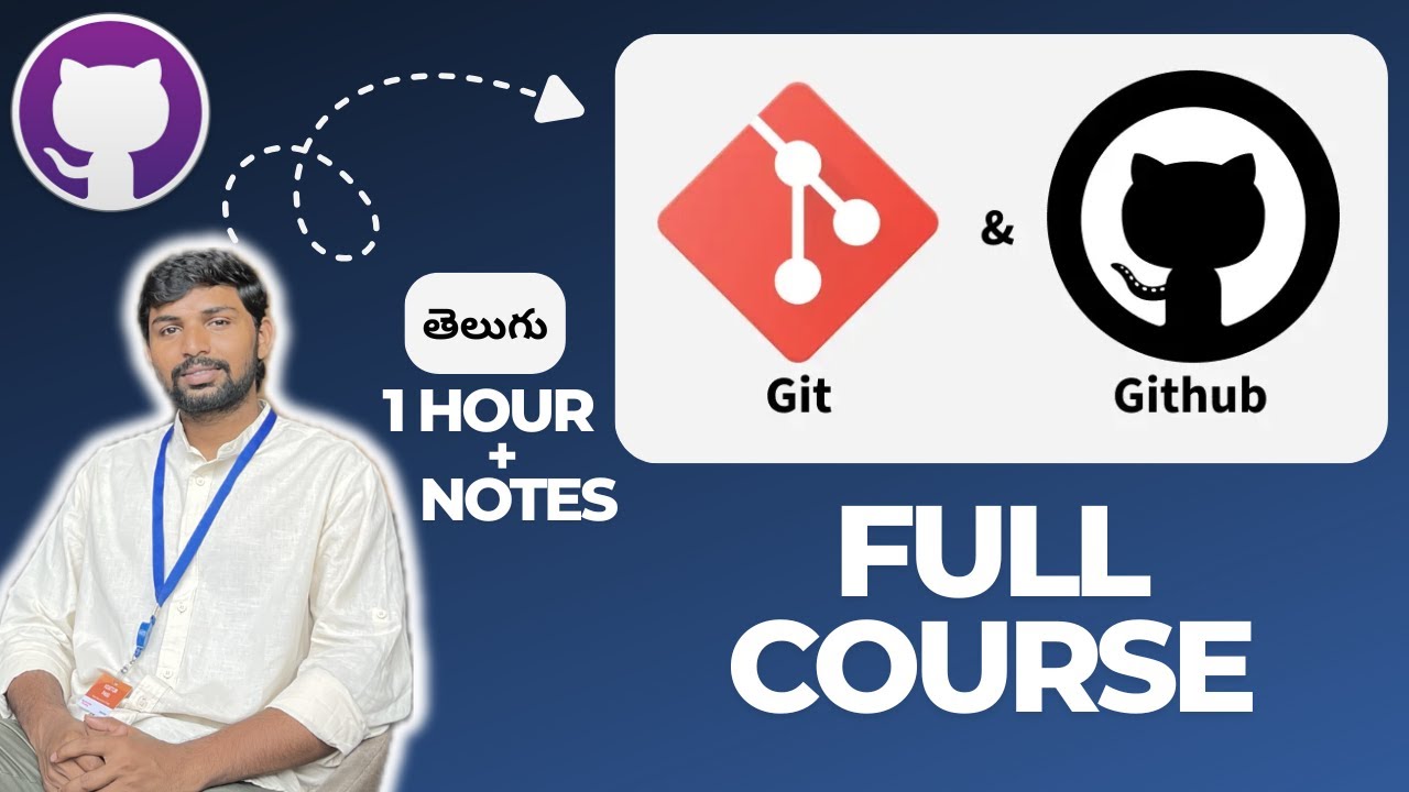 Github in Telugu | Complete Git & GitHub in 1 hour | A to Z in Git Github