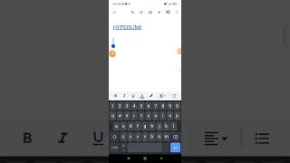 How to Insert Link on Google Docs Mobile