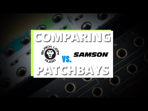 Buying a new patchbay?  My Experiences Comparing Black Lion Audio PBR TRS vs. Samson S-Patch Plus