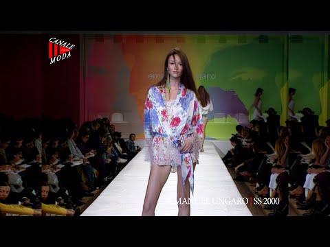 EMANUEL UNGARO Spring Summer 2000 Paris 4K - Canale Moda