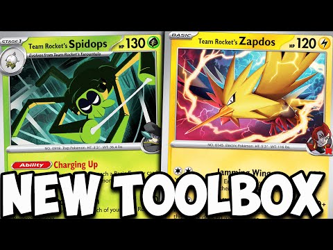 My New Team Rocket's Toolbox Deck Has So Many Crazy Tricks!