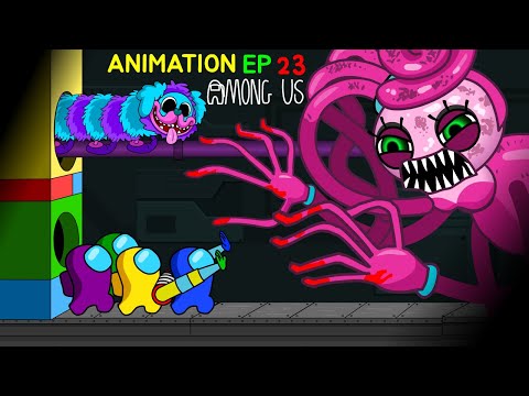 어몽어스 VS Poppy Playtime 2 23화 AMONG US ANIMATION 23