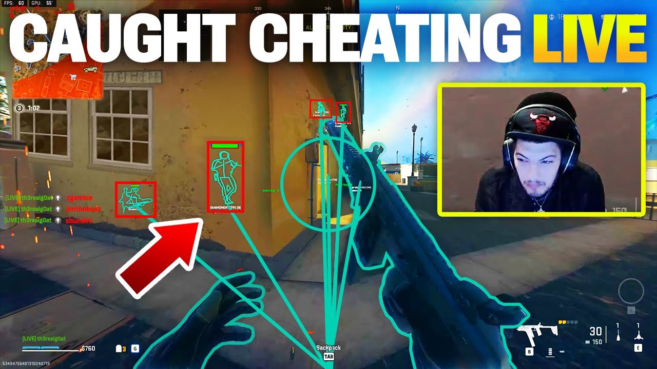 When Warzone Streamers Get Caught Cheating Live