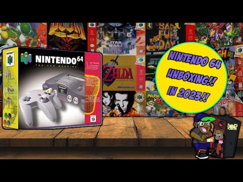 I Unboxed A Nintendo 64 In 2023: A Part Of Retro Gaming History! The Best Console Of All Time?