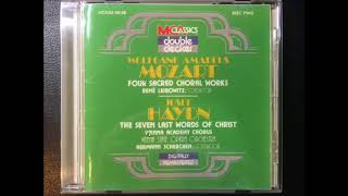 Mozart Four Sacred Choral Works / Rene Leibowitz