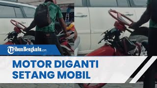 VIRAL Modifikasi Setang Motor Diganti dengan Setir Mobil, Tuai Beragam Pertanyaan dari Warganet