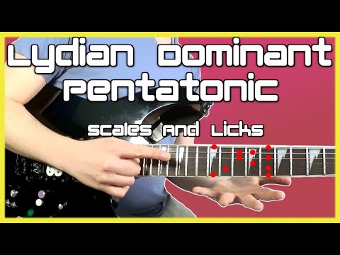 Lydian Dominant Pentatonic Scale: Guitar Tutorial, Licks & Tabs