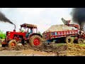 Tractortralimueslis Belarus Tractor Heavy Load Trolley With Mud