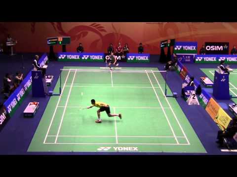 2011 Hong Kong Open - MS QF - Jin Chen [CHN] vs Peter Hoeg Gade [DEN] - Game 1