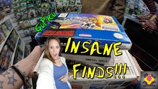 INSANE Retro Game Hunt | Stunning Retro Game Treasures | GoPro Edition | TheGebs24