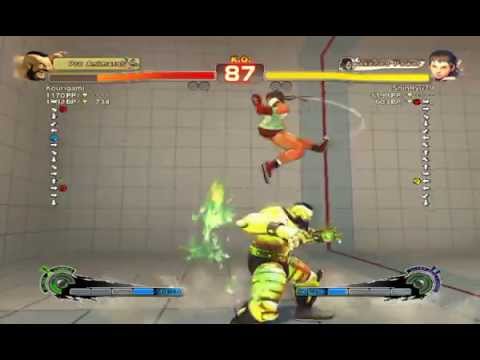 Ultra Street Fighter IV battle: Zangief vs Sakura (me)
