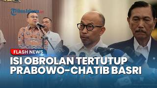 Temui Chatib Basri dan Luhut Pandjaitan, Presiden Prabowo Bahas Strategi Pertumbuhan Ekonomi