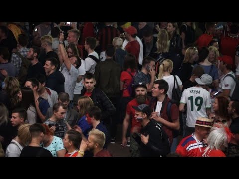 Football fans praise World Cup security measures