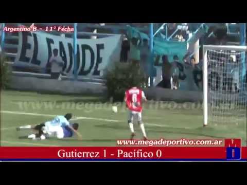 ARGENTINO B: GUTIERREZ 1 - PACIFICO O