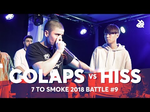 COLAPS vs HISS | Grand Beatbox 7 TO SMOKE Battle 2018 | Battle 9