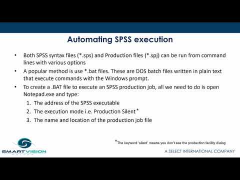 Getting Started With SPSS Syntax Part 5