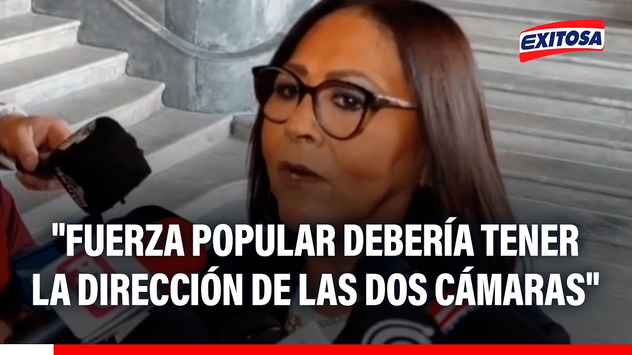 🔴🔵 Milagros Jáuregui respalda que oficialismo lidere el próximo Congreso Bicameral