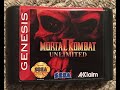 Mortal Kombat II Unlimited Enhanced Colours Edition SMD