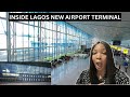 INSIDE THE BEAUTIFUL LAGOS AIRPORT TERMINAL- TRAVELING BACK TO ACCRA- THE MOST CHAOTIC FLIGHT EVER