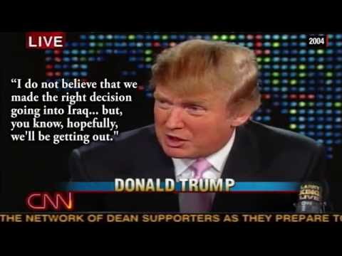 Did Trump support the Iraq War? Here's the full timeline from 2002 to 2004.