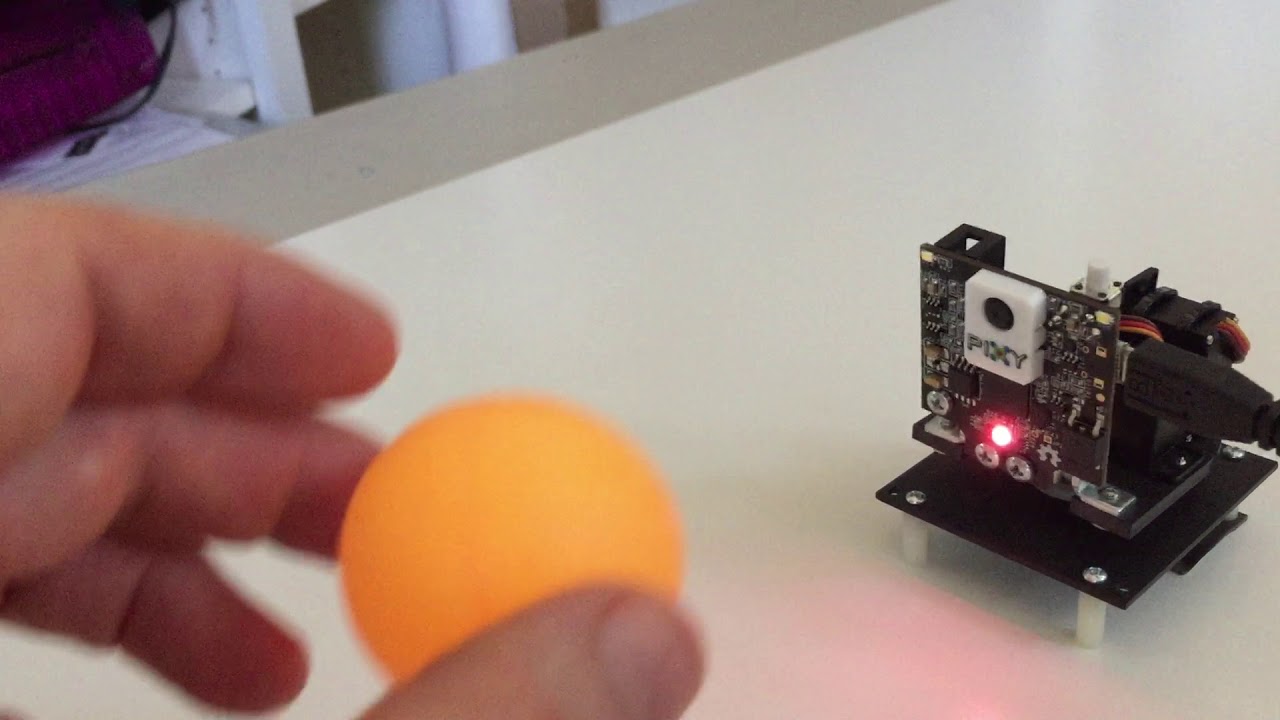 Pan/Tilt Kit for Pixy 2 CMUcam5 Image Sensor